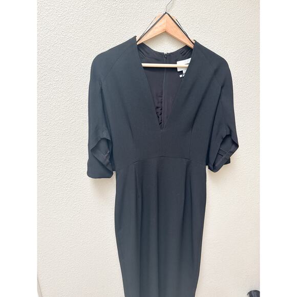 Zara Narciso Rodriguez V Neck Midi Dress - Picture 5 of 5